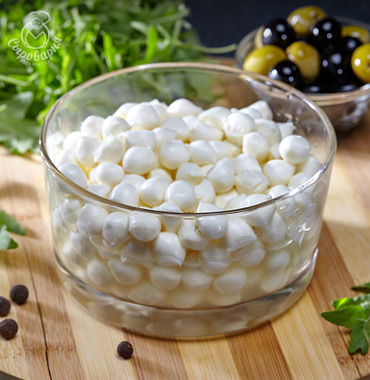 Cыр твердый Моцарелла перлини