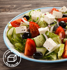 Греческий салат с брынзой